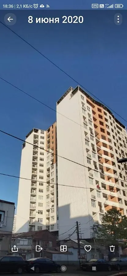 Квартира Студия В Батуми Batumi